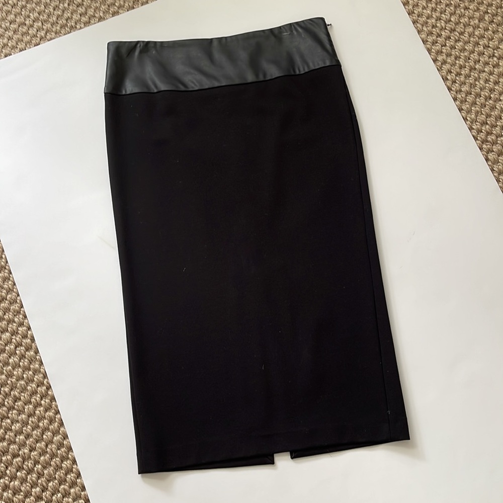 Maje black skirt